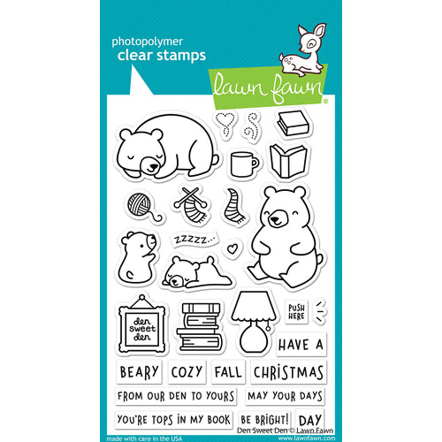 Lawn Fawn - Clear Photopolymer Stamps - Forest Feast — Frank Garcia Studio
