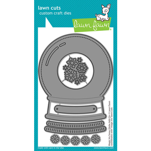Lawn Fawn - Lawn Cuts - Dies - Snow Globe - Magic Iris Add-On
