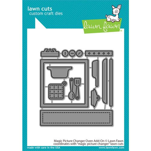 Lawn Fawn - Lawn Cuts - Dies - Magic Picture Changer - Oven Add-On