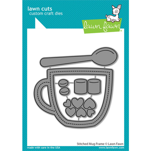 Lawn Fawn - Lawn Cuts - Dies - Stitched Mug Frame 