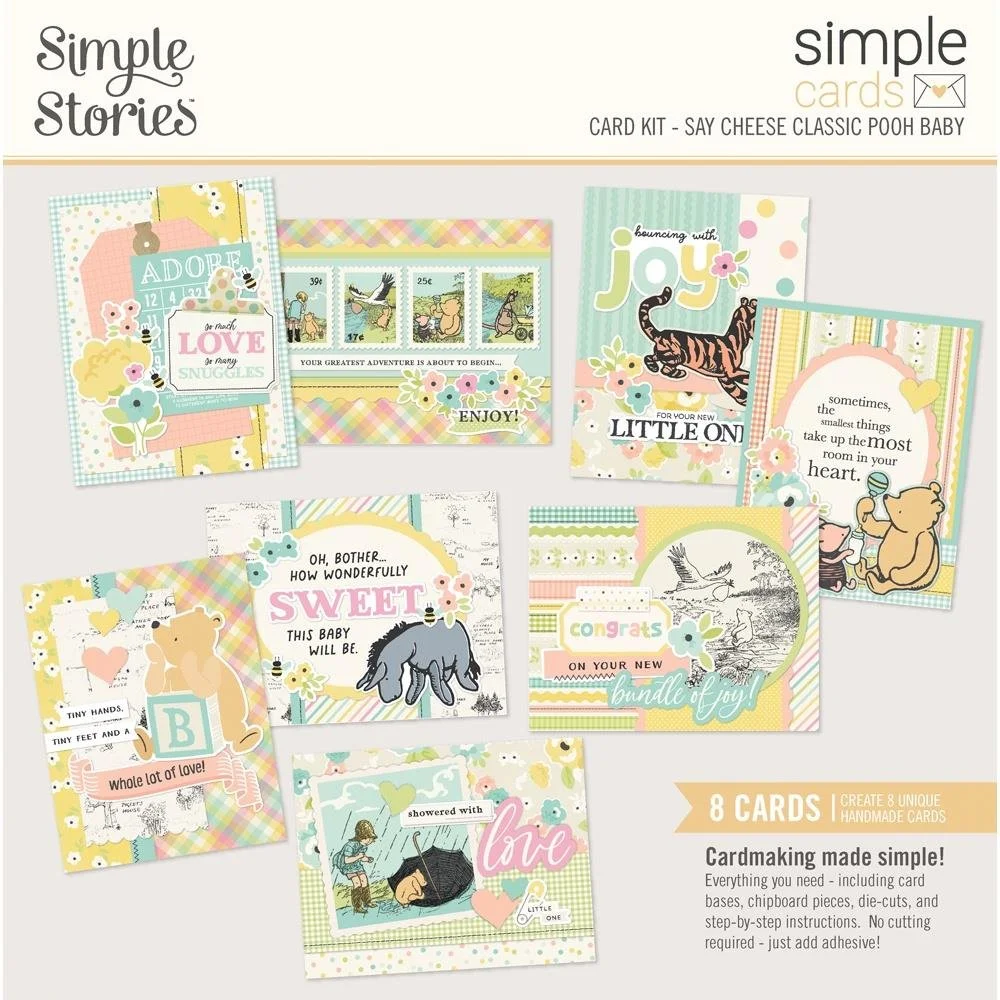Simple Stories Pooh Baby Card Kit