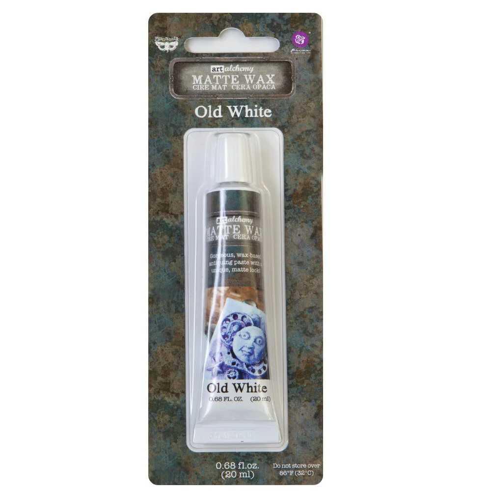 Prima Finnabair Art Alchemy Matte Wax Old White