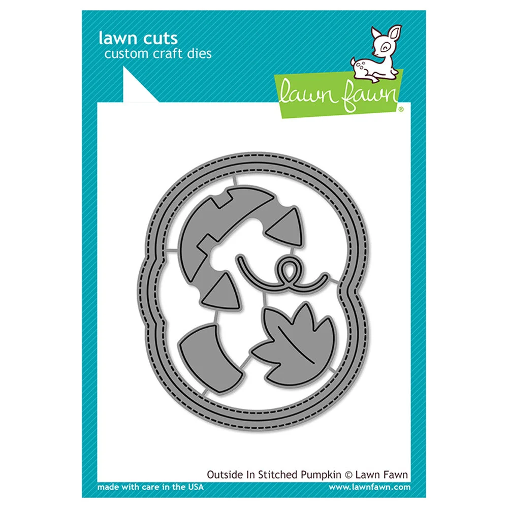 Lawn Fawn Lawn Cuts Outside In Stitched Pumpkin