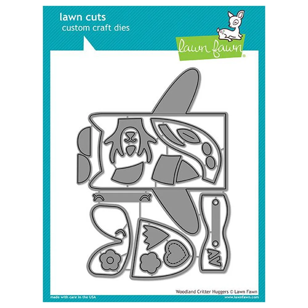 Lawn Fawn - Lawn Cuts - Dies - Woodland Huggers