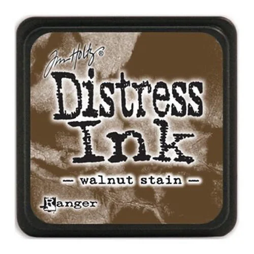 Distress Mini Ink Pad - Walnut Stain