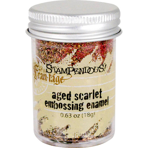 Stampendous Frantage Aged Scarlet Embossing Enamel