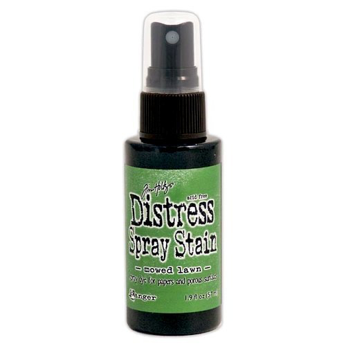 Distress Spray Stain Mowed Lawn