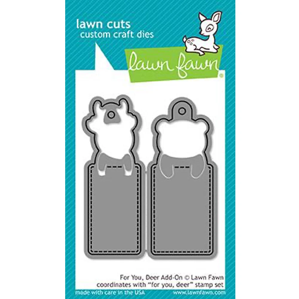 Lawn Fawn - Lawn Cuts - Dies - For You Deer Add On