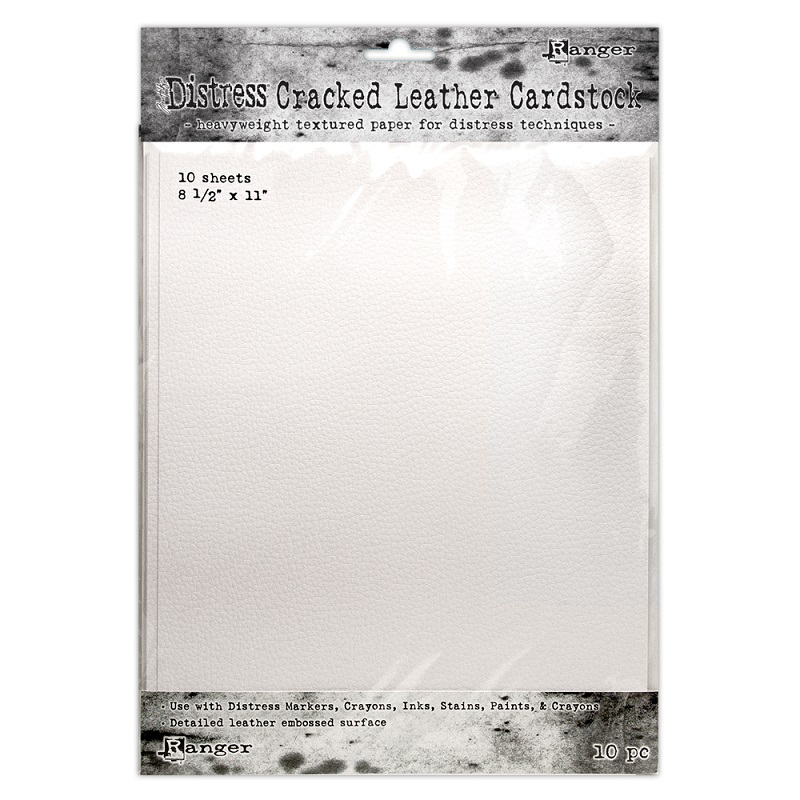 Distress Cracked Leather 8.5" x 11"