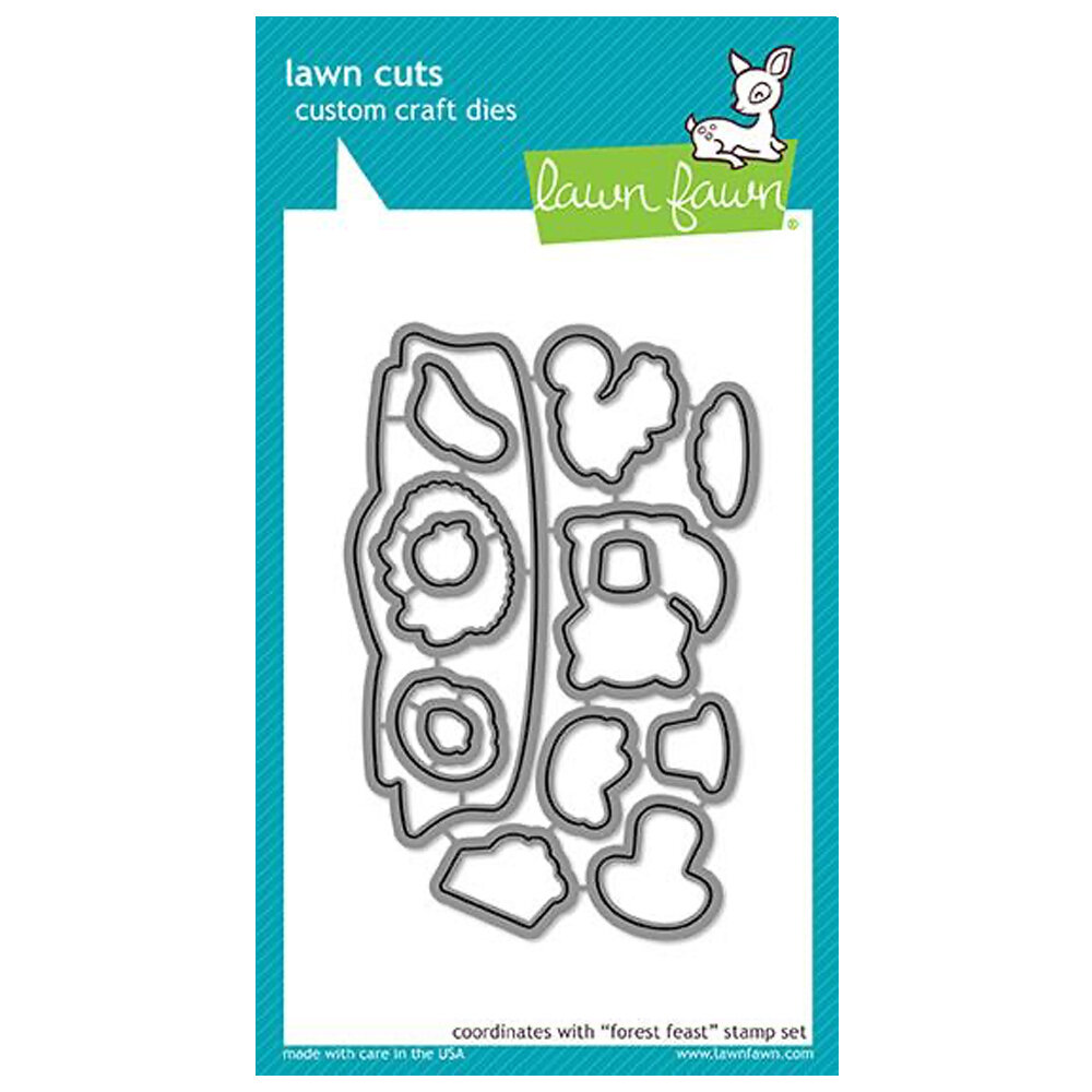 Lawn Fawn - Lawn Cuts - Dies - Forest Feast