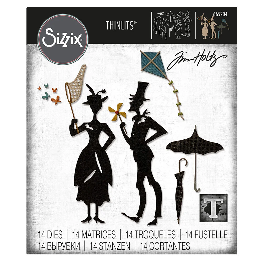 Tim Holtz Sizzix Thinlits Dies - The Park