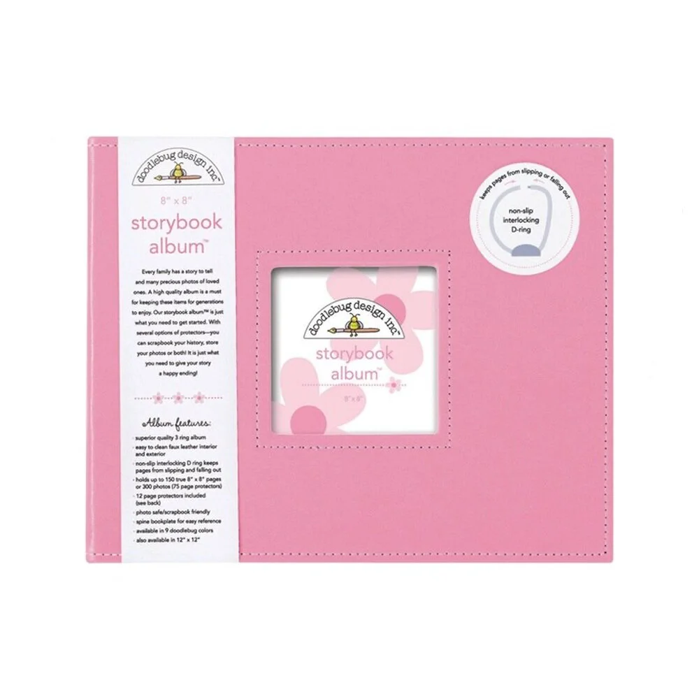 Doodlebug 8x8 Storybook Album Cupcake