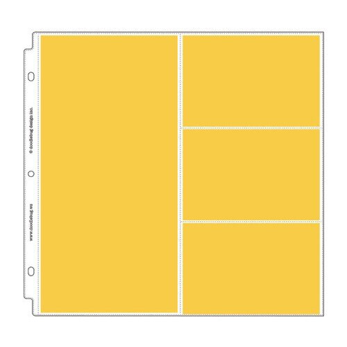 Doodlebug 12 x 12 Storybook Album Protectors Combo Protectors
