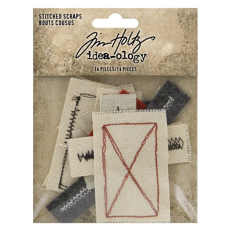 Idea-ology - Tim Holtz - Stitched Scraps