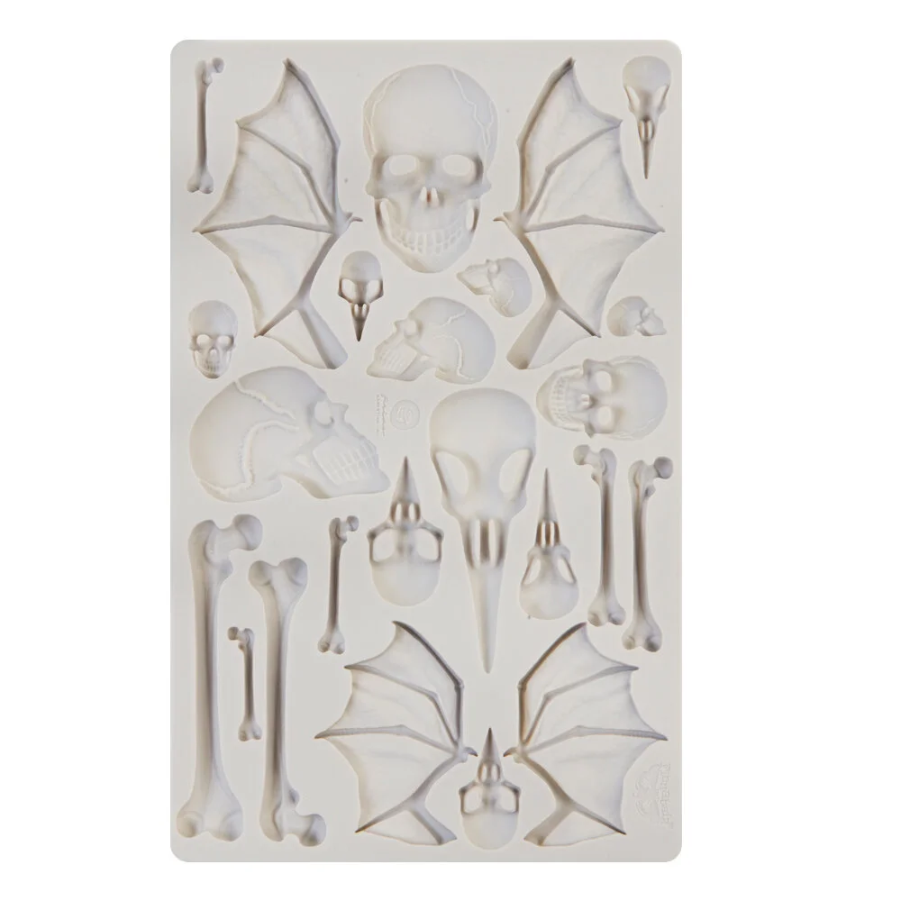 Finnabair - Silicone Mould - Wings &amp; Bones
