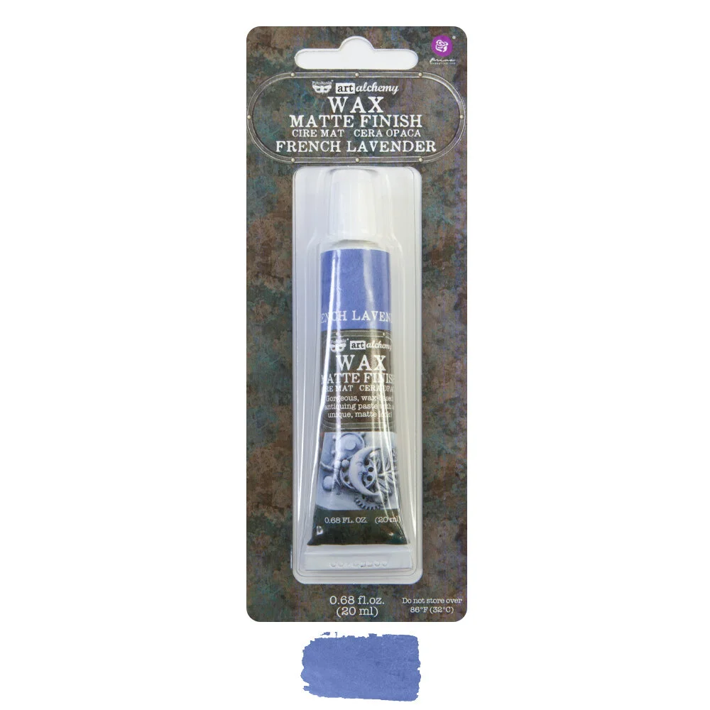 Prima Finnabair Art Alchemy Matte Wax French Lavender