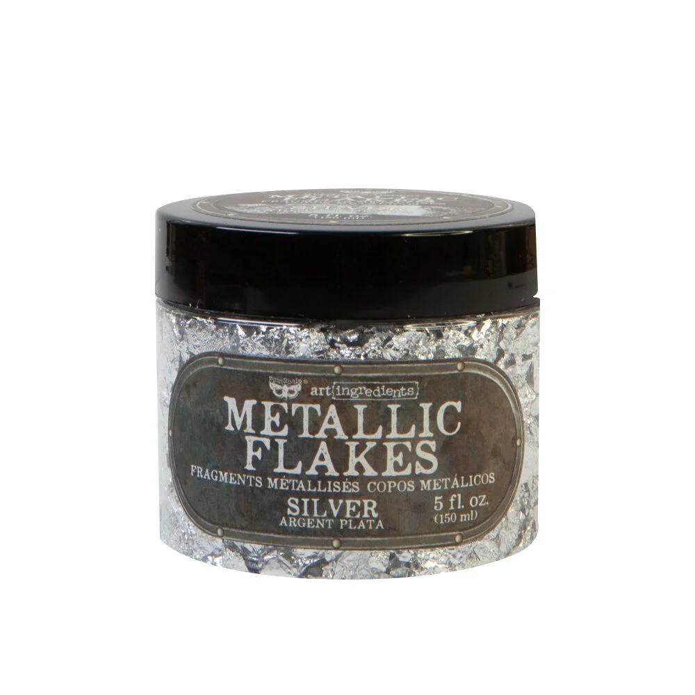 Finnabair - Art Ingredients - Metallic Flakes Silver
