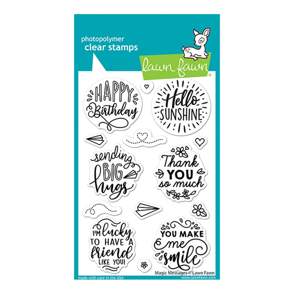 Lawn Fawn Clear Stamps Magic Messages