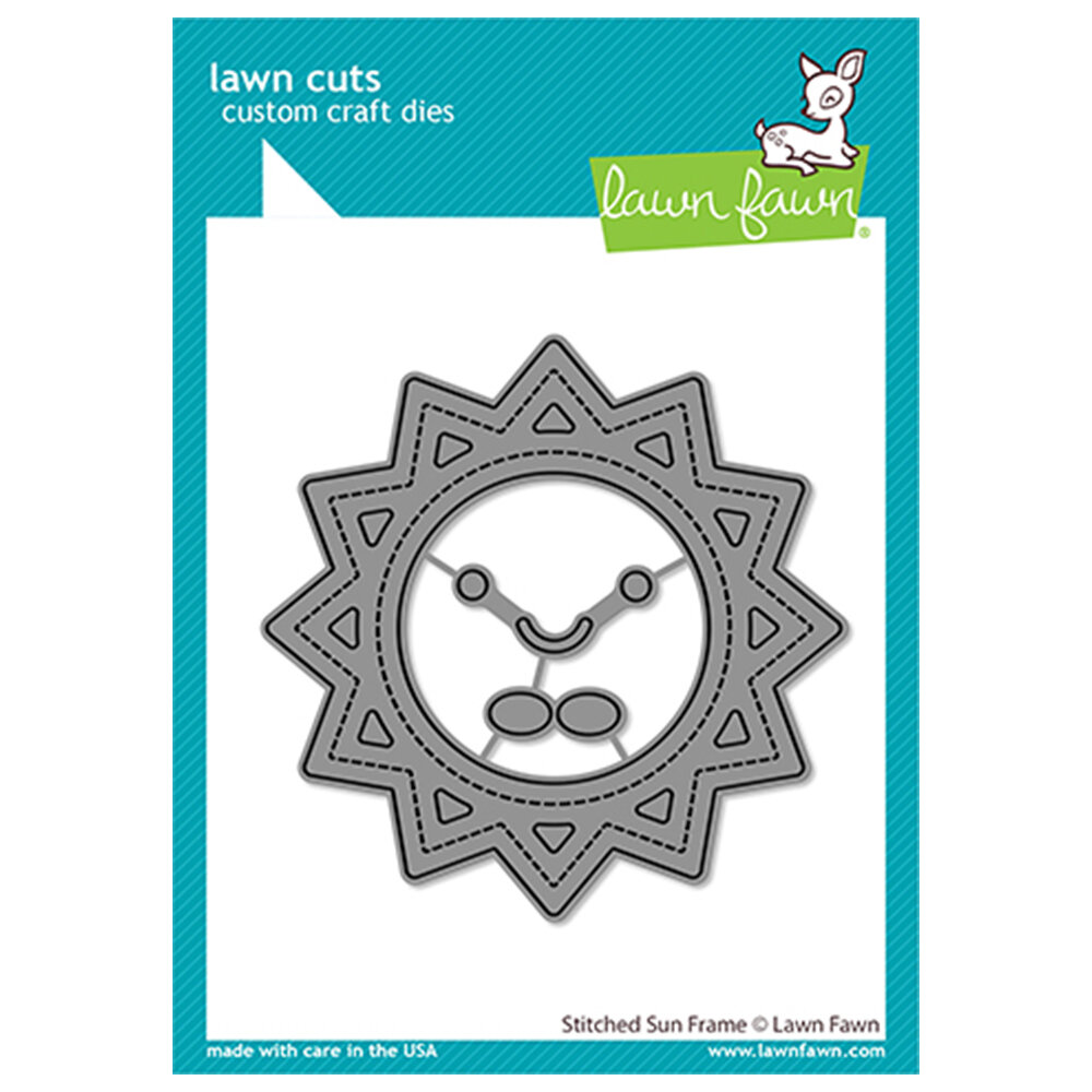 Lawn Fawn - Lawn Cuts - Stitched Sun Frame