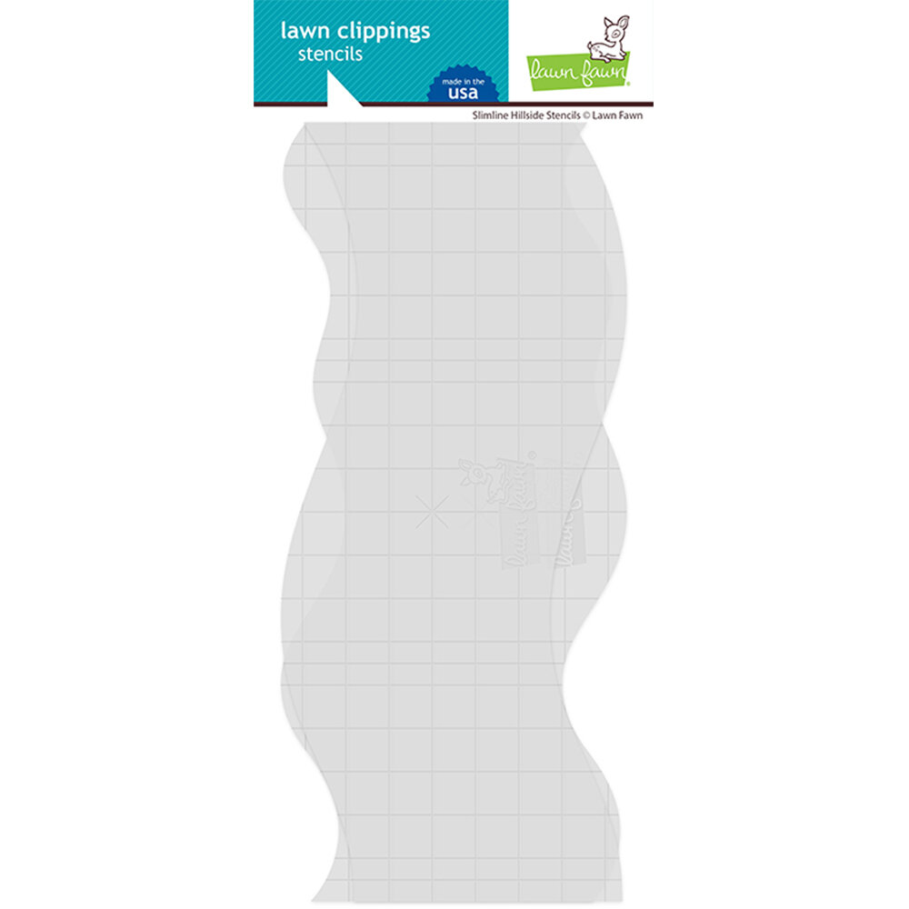 Lawn Fawn - Slimline Hillside Stencils