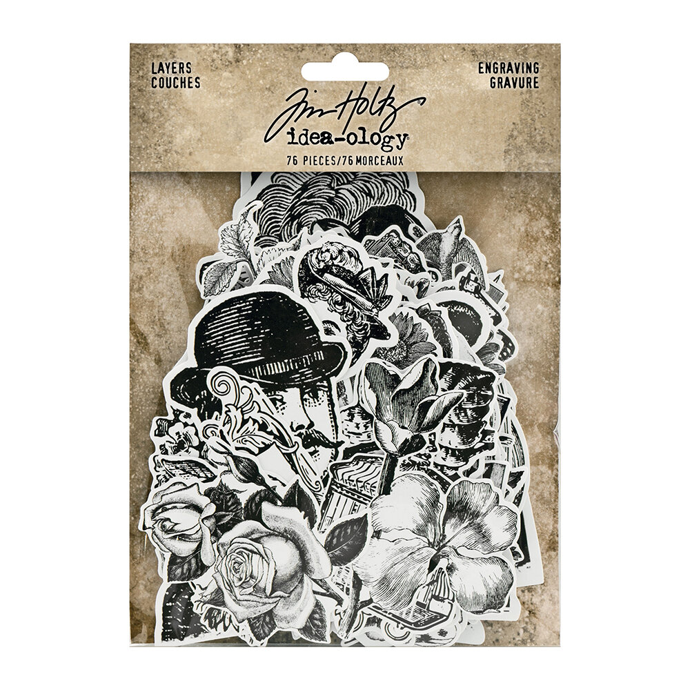 Idea-ology - Tim Holtz - Layers Engraving
