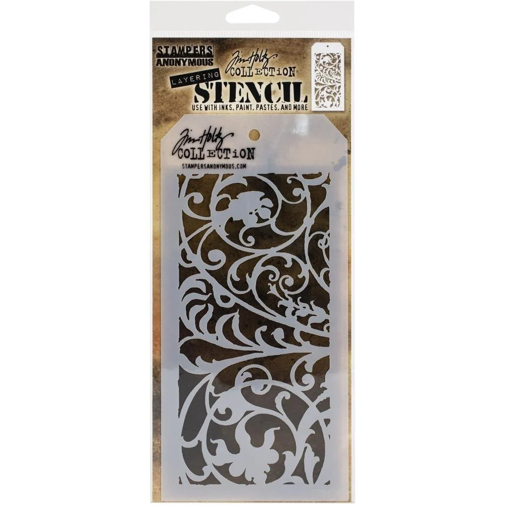 Tim Holtz Stencil - Ironwork