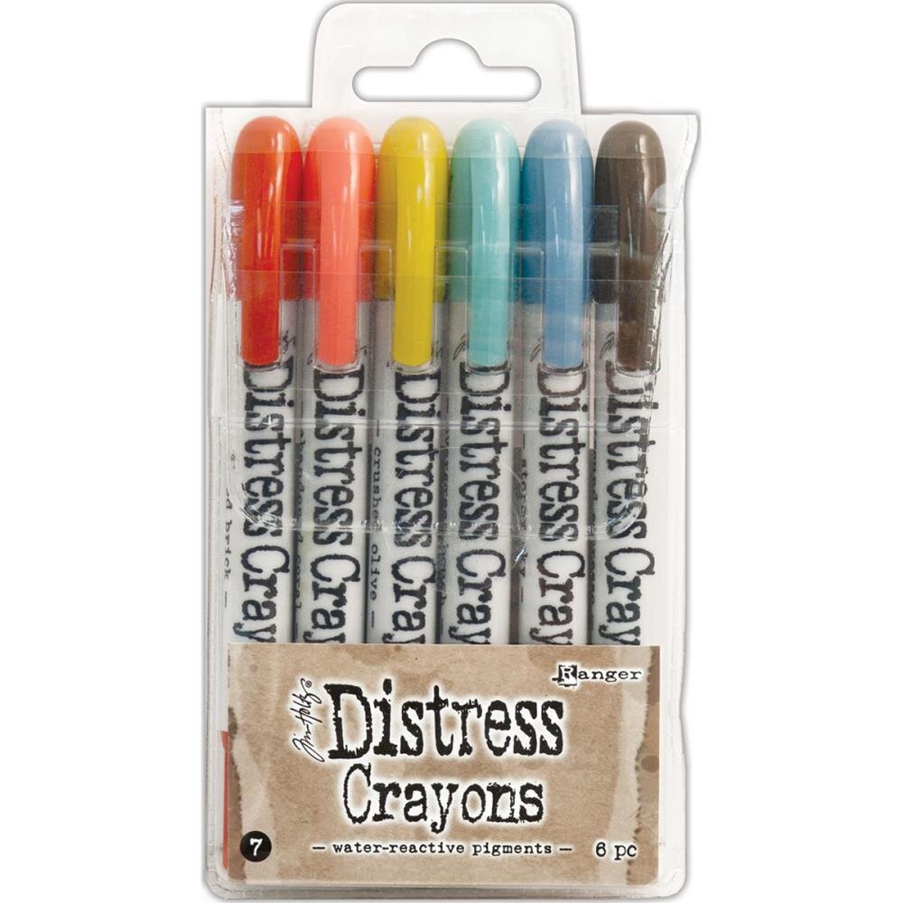 Tim Holtz Distress Crayons Set 7