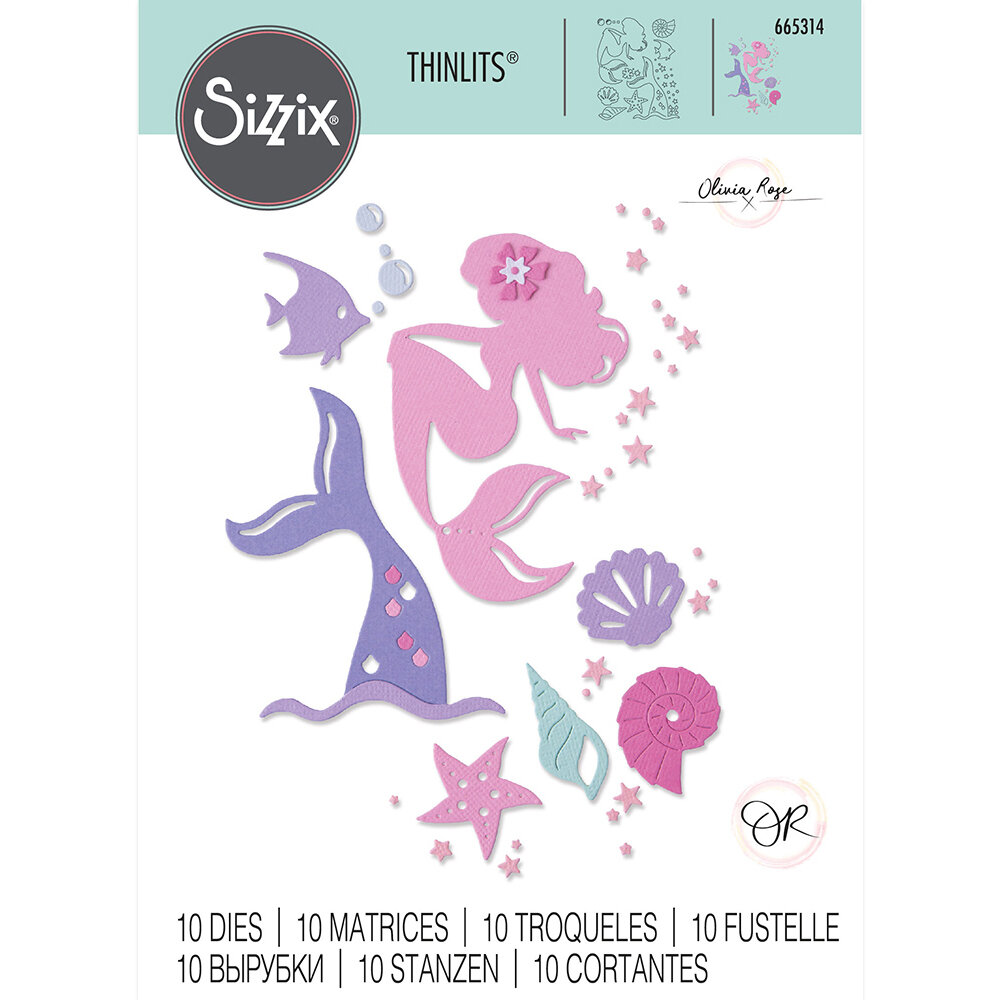 Sizzix - Mystical Collection - Thinlits Make Waves