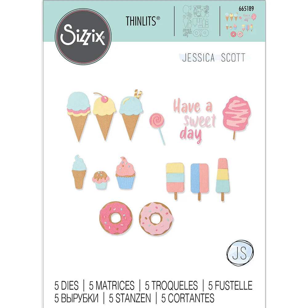Sizzix - Thinlits - Sweet Treats