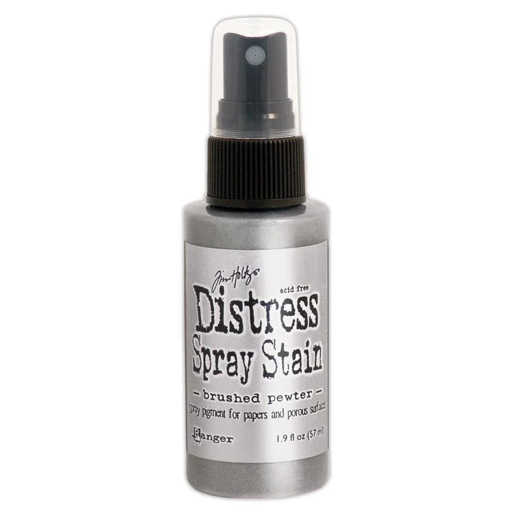 Distress Spray Stain - Brushed Pewter