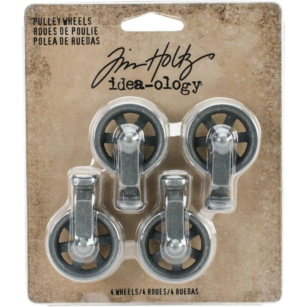 Idea-ology - Tim Holtz - Pulley Wheels