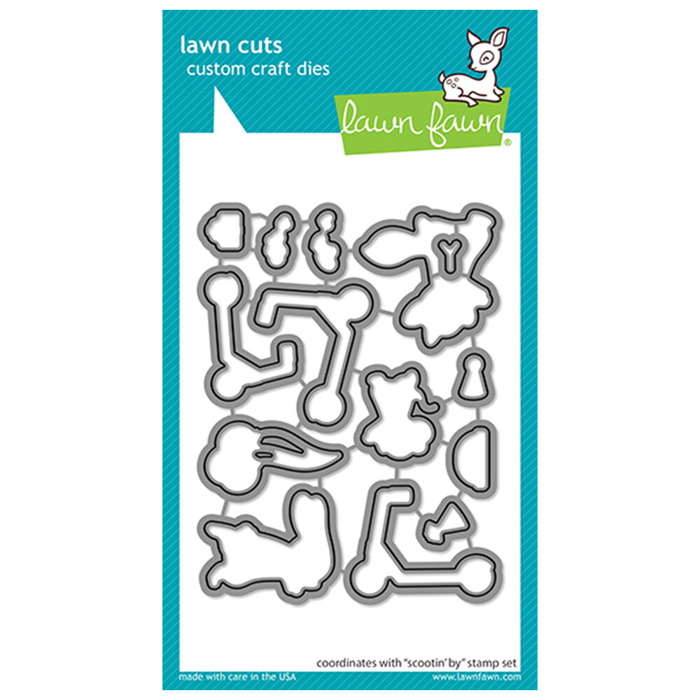 Lawn Fawn - Lawn Cuts - Scootin' By