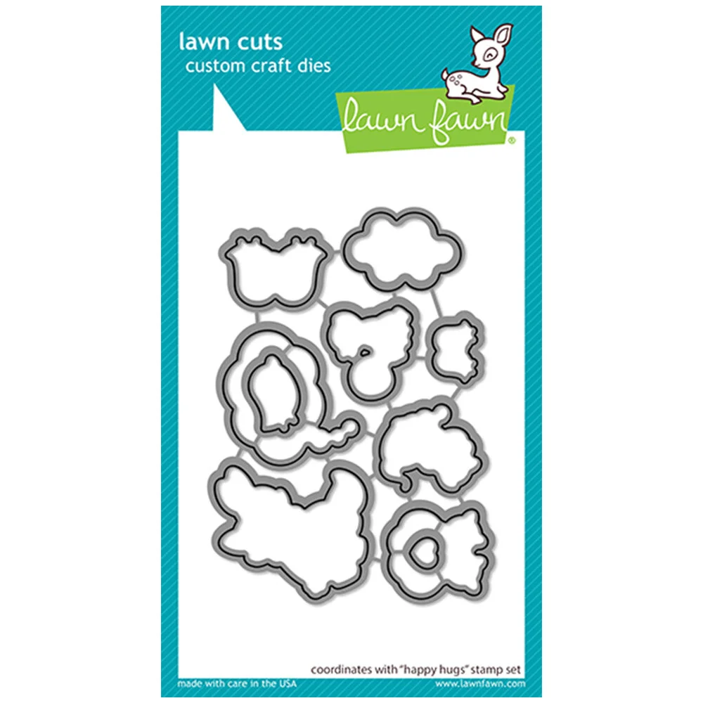 Lawn Fawn - Lawn Cuts - Happy Hugs