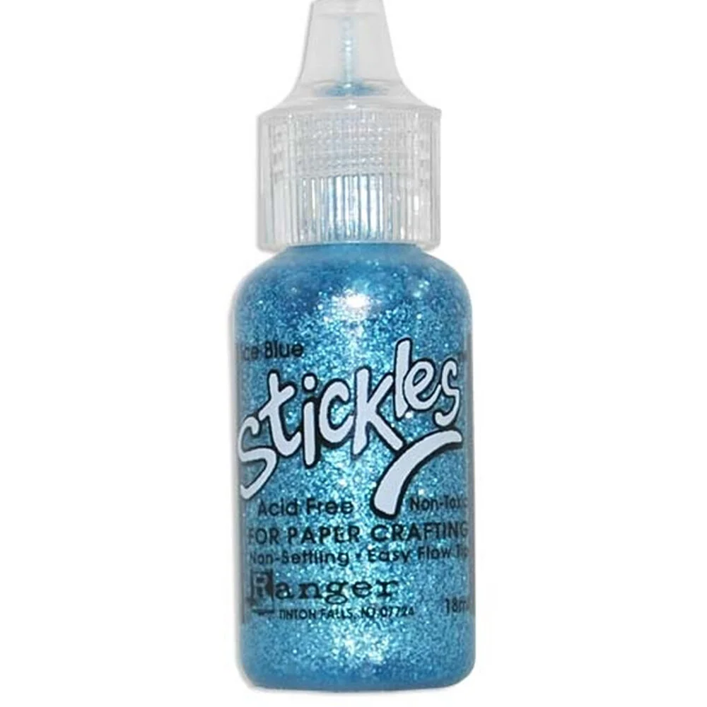 Ranger Ink - Stickles Glitter Glue - Ice Blue