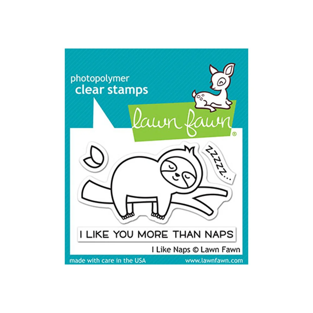 Lawn Fawn - I Like Naps Stamps