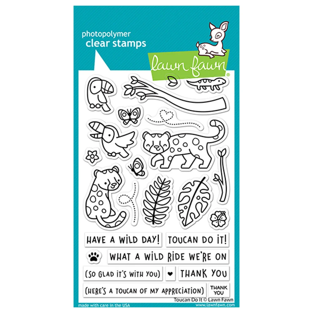 Lawn Fawn - Toucan Do it Stamps