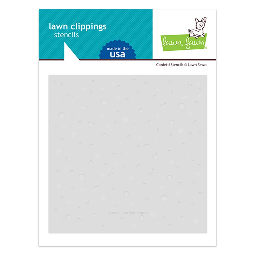 Lawn Fawn - Confetti Stencils