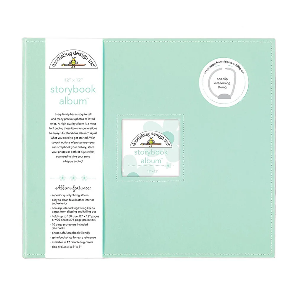 Doodlebug 12 x 12 Storybook Album Mint