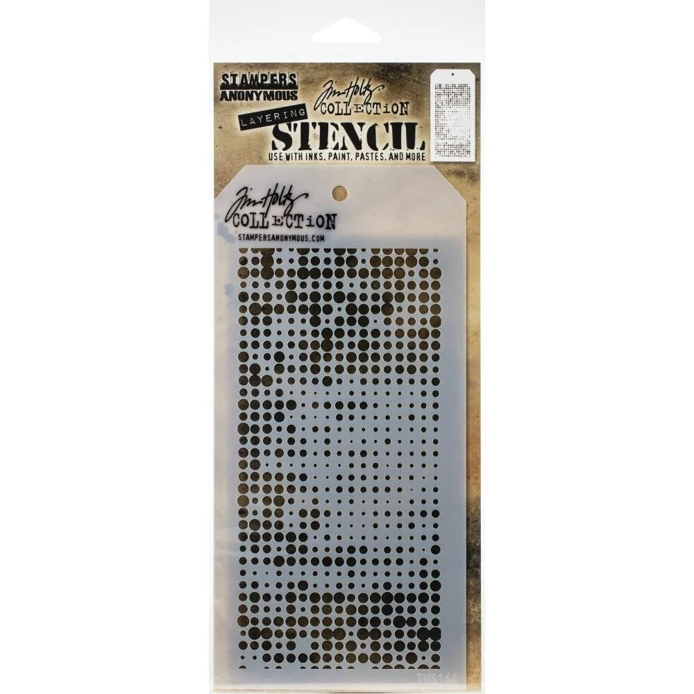Tim Holtz Stencil - Halftone