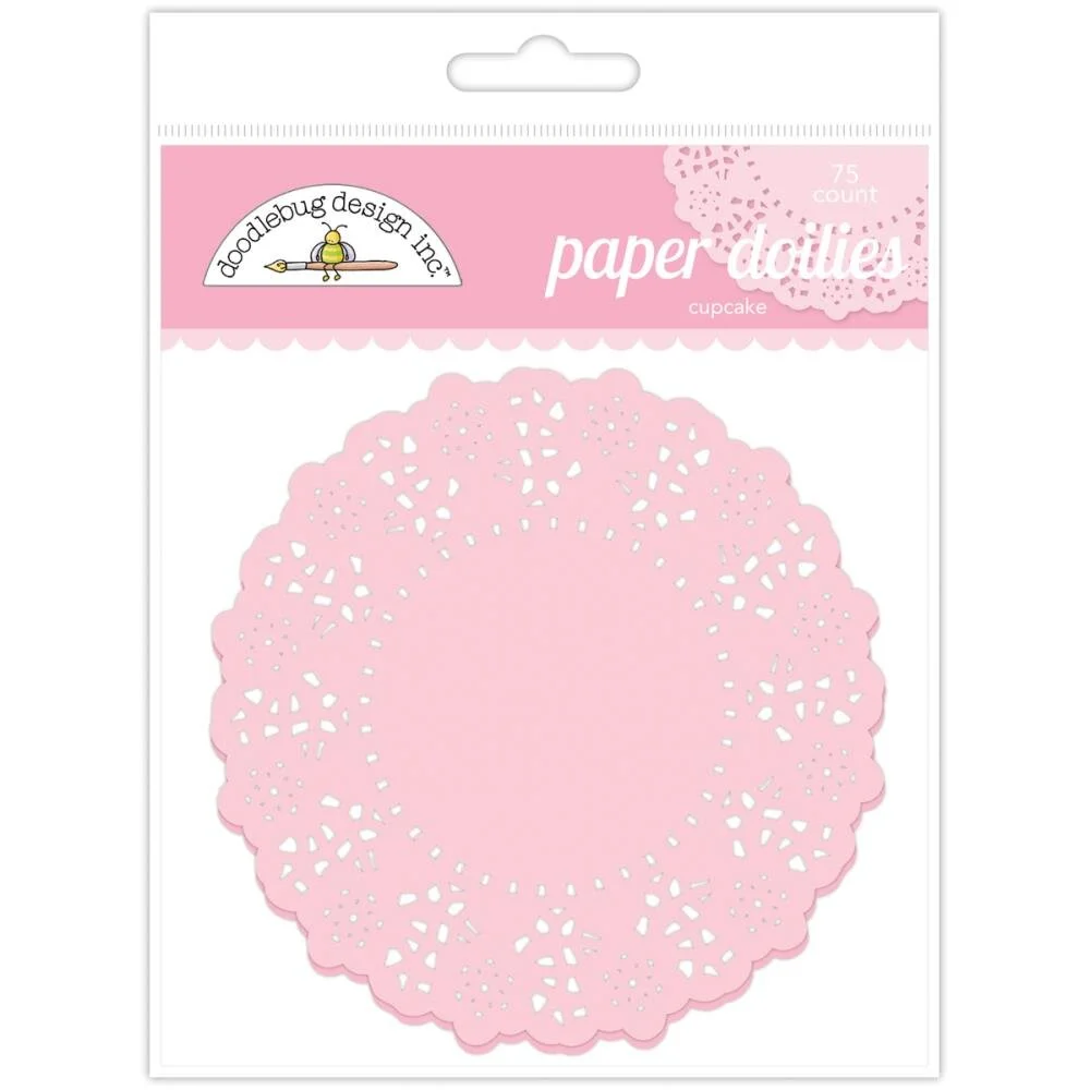 Doodlebug Paper Doilies - Cupcake
