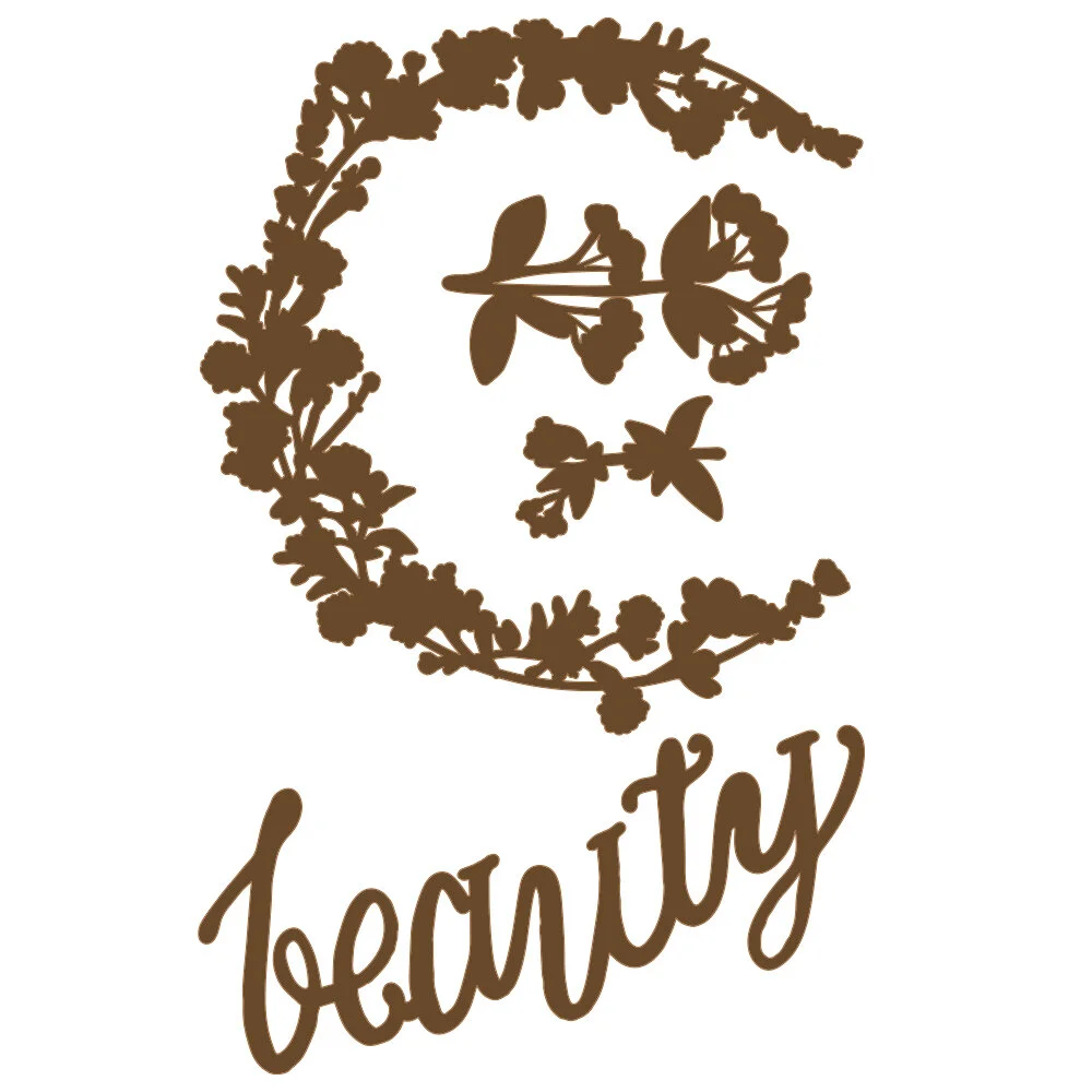 Prima Laser Chipboard - Hopeful Beauty