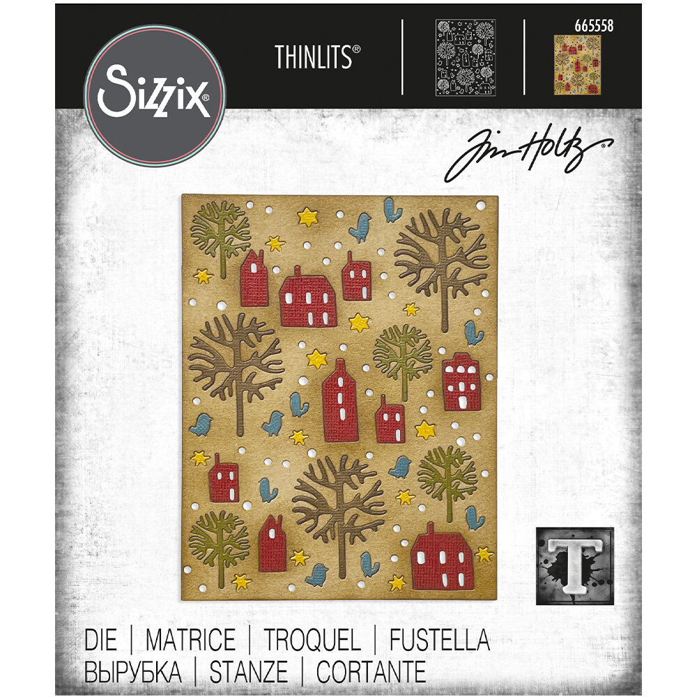 Tim Holtz Sizzix Thinlits Countryside