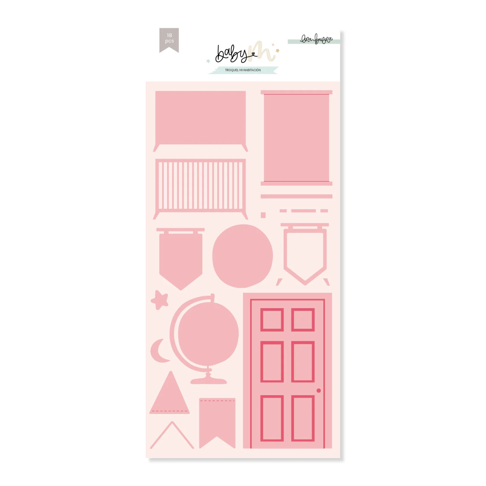 Lora Bailora - Baby M Collection - My Room Metal Dies