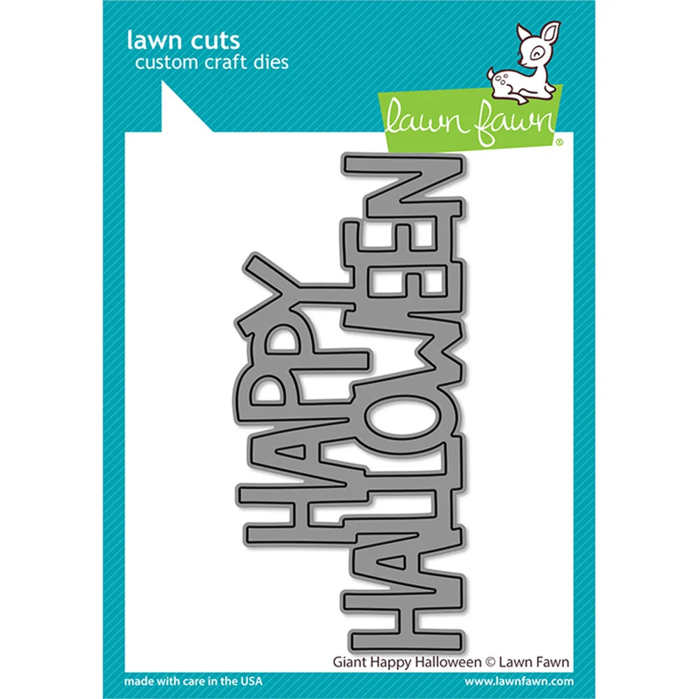 Lawn Fawn - Lawn Cuts - Giant Happy Halloween
