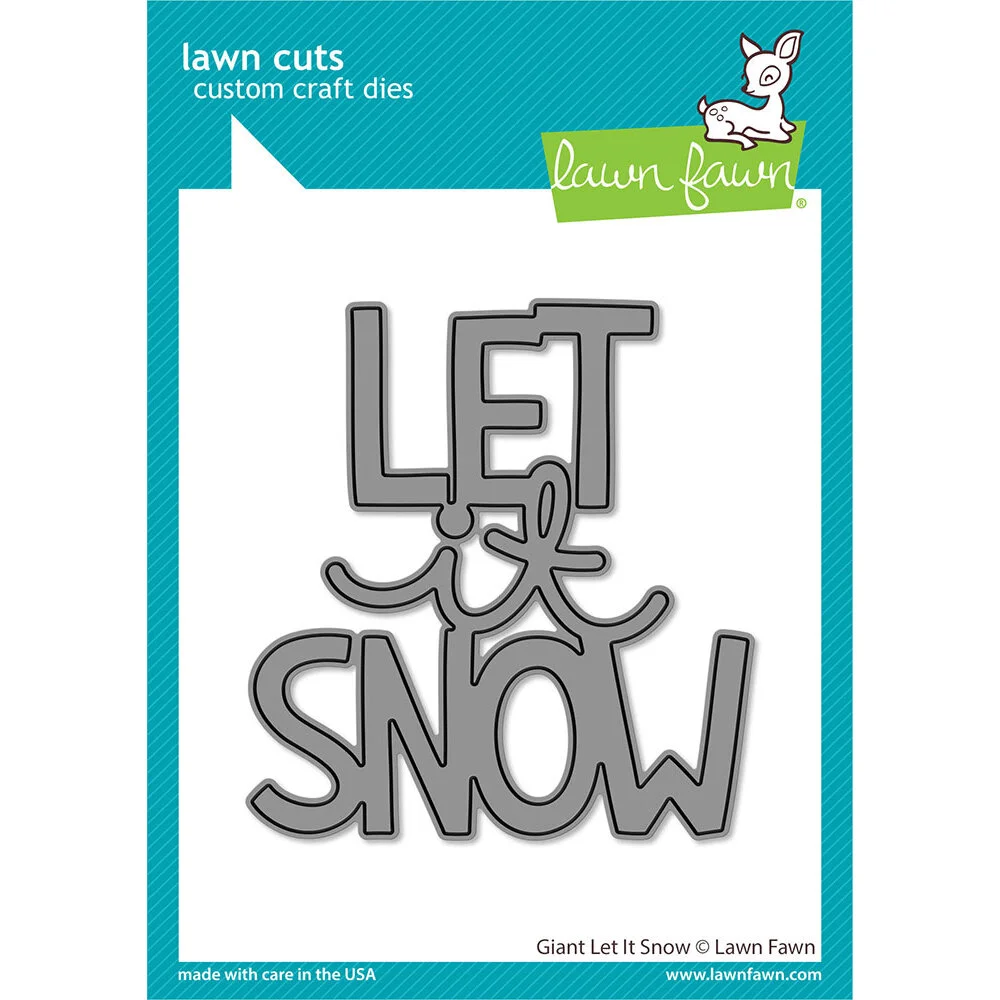 Lawn Fawn - Lawn Cuts - Let It Snow