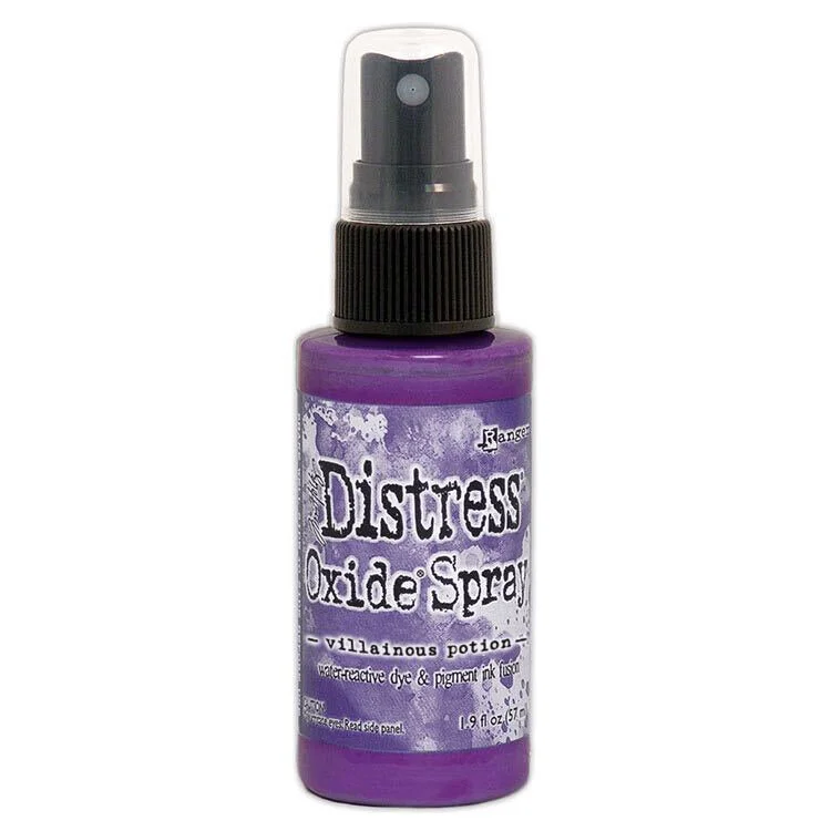 Distress Oxide Spray Stain Villainous Potion