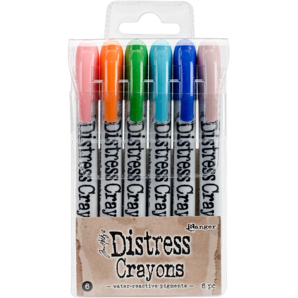 Tim Holtz Distress Crayons Set 6