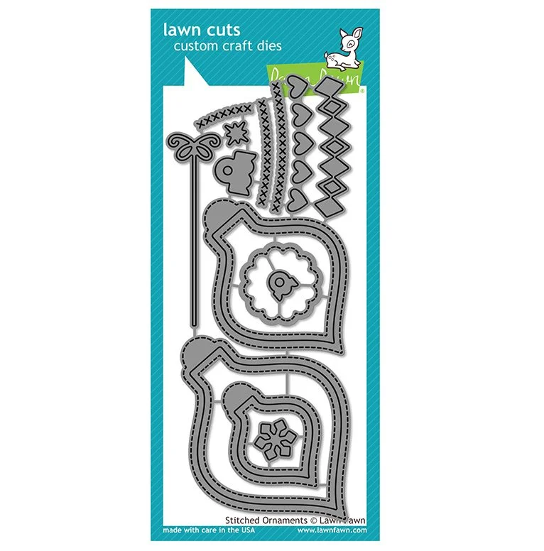 Lawn Fawn - Lawn Cuts - Dies - Stitched Ornaments