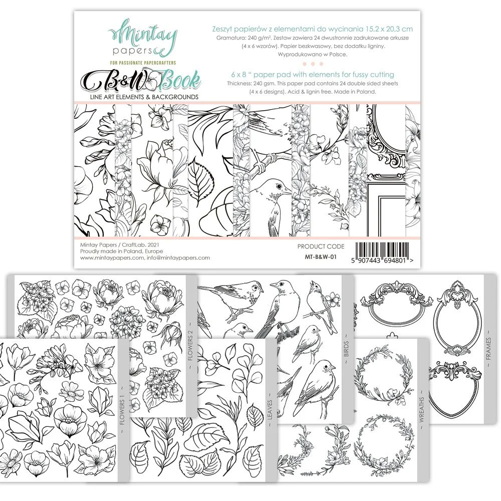 Mintay - Black &amp; White Book