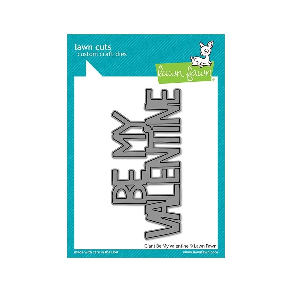 Lawn Fawn- Lawn Cuts - Giant Be My Valentine